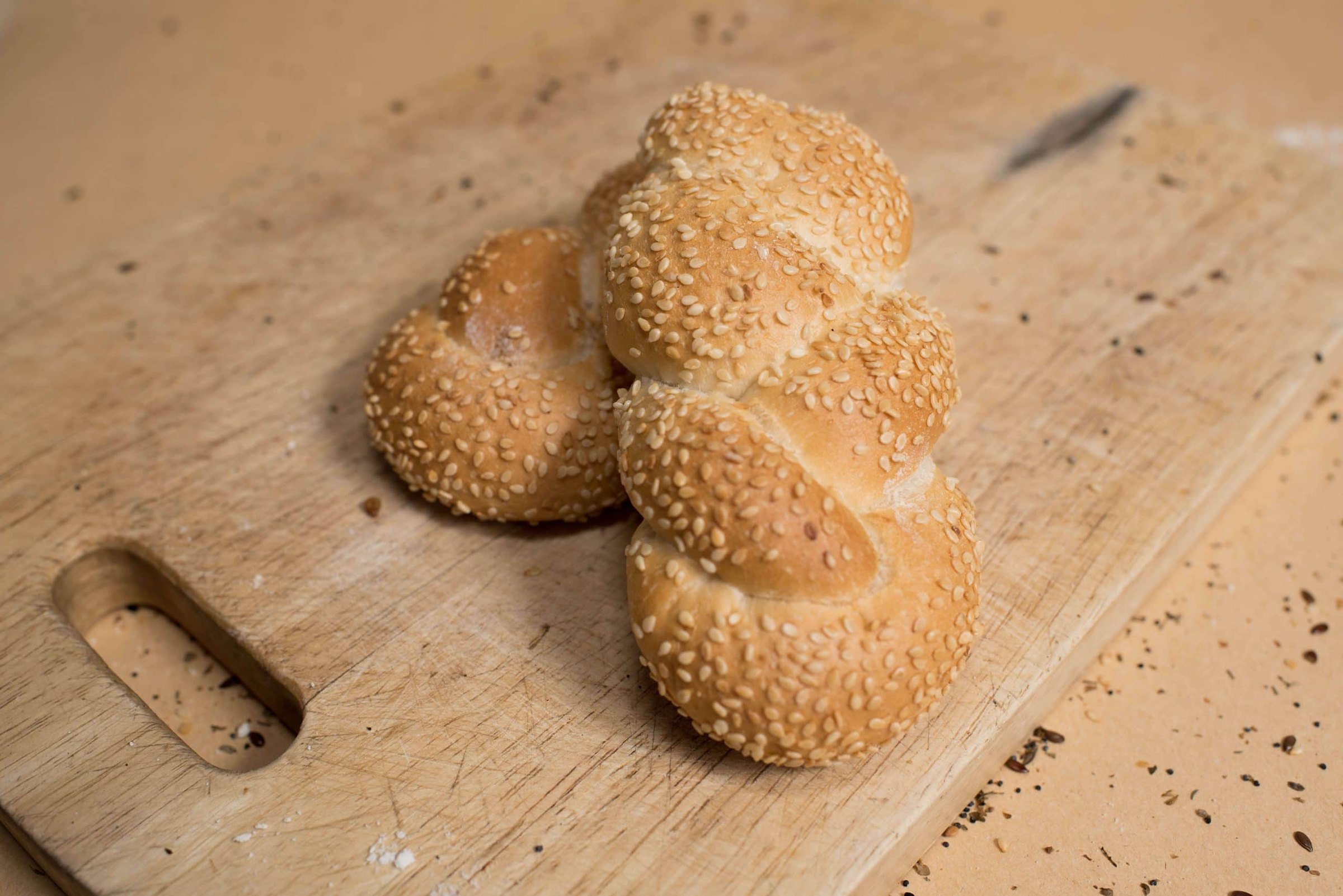 Sesame plait
